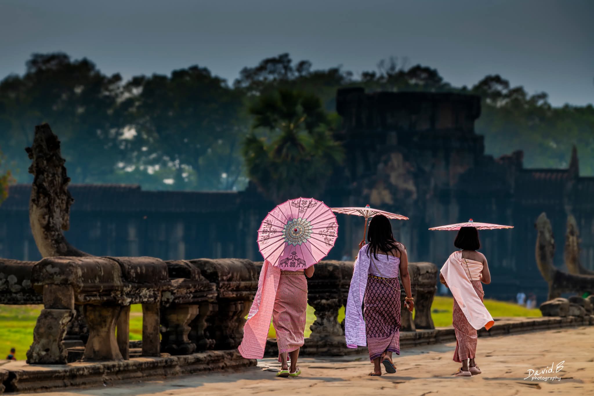 Les Ombrelles d'Angkor Vat 