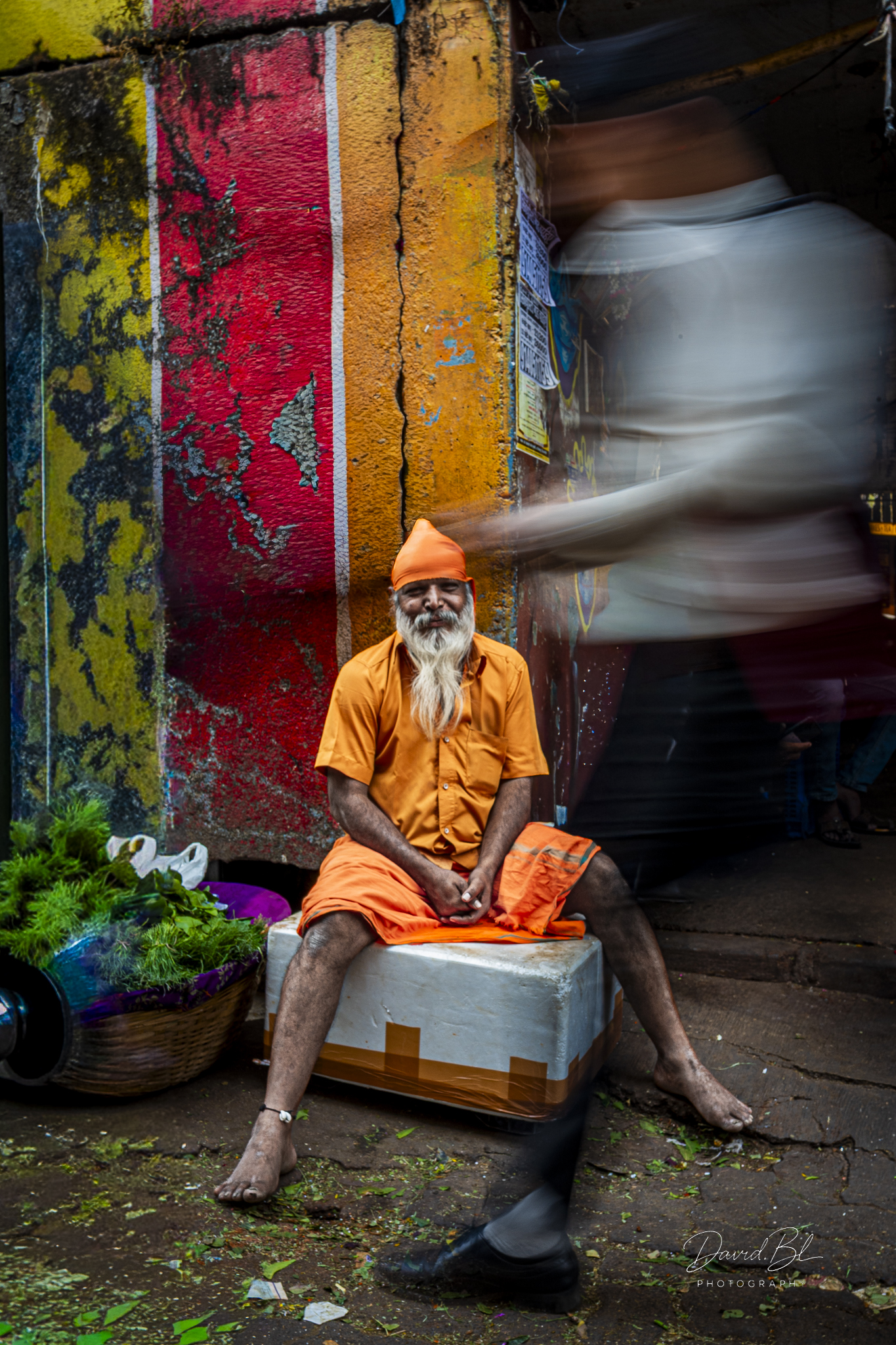 L'homme sans chaussure